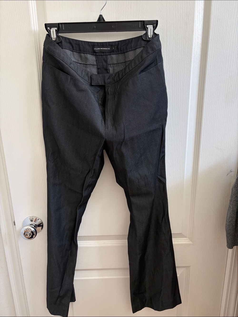 Club Monaco Men’s Black Tailored Dress Pants